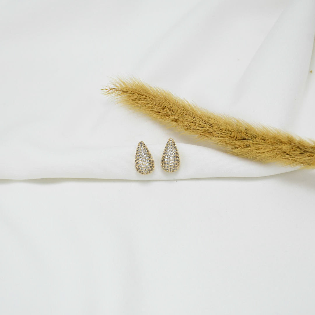 ARETES CHUNKY GOLD GOTAS IV