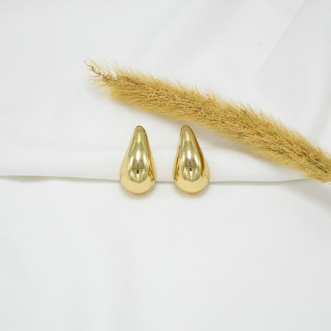 ARETES CHUNKY GOLD GOTAS VI