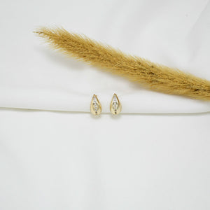 ARETES CHUNKY GOLD GOTAS MINI VII