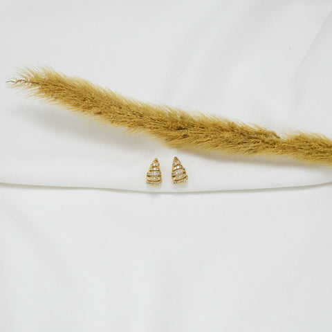 ARETES CHUNKY GOLD GOTAS MINI VIII