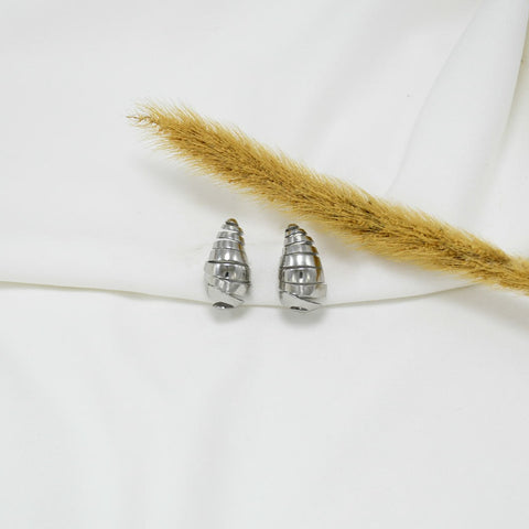 ARETES CHUNKY SILVER GOTAS III