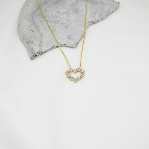 COLLAR ROSE GOLD LOVE ROSIE