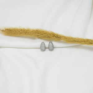 ARETES CHUNKY SILVER GOTAS VI