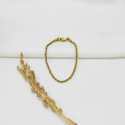 PULSERA VARONIL GOLD JHONATHAN
