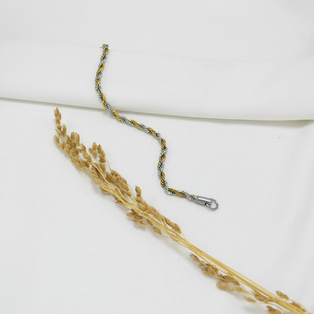 PULSERA VARONIL BICOLOR ELIET