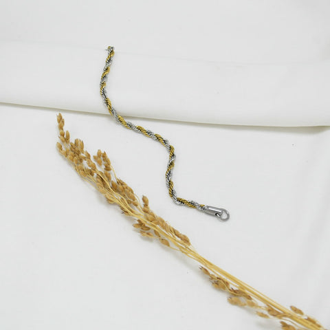 PULSERA VARONIL BICOLOR ELIET