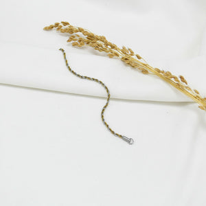 PULSERA VARONIL BICOLOR LUIS