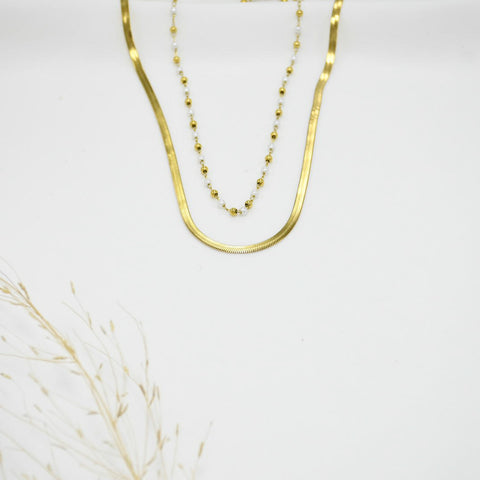 SET DE CADENAS *2 GOLD ZULMA