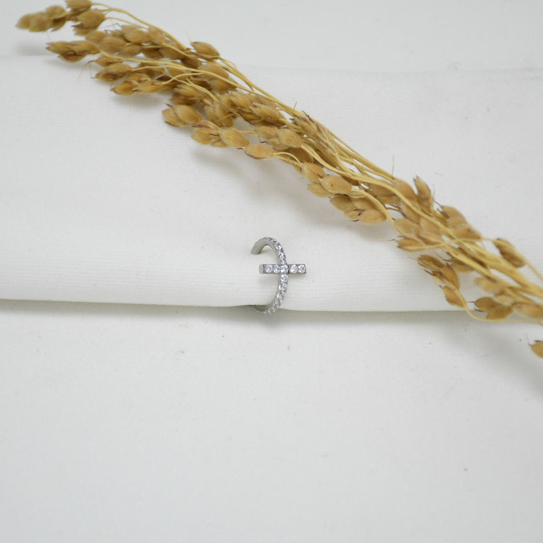 PIERCING ARGOLLA SILVER DAMARIS
