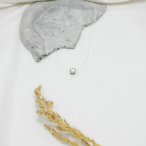 COLLAR SILVER CADENA INVISIBLE