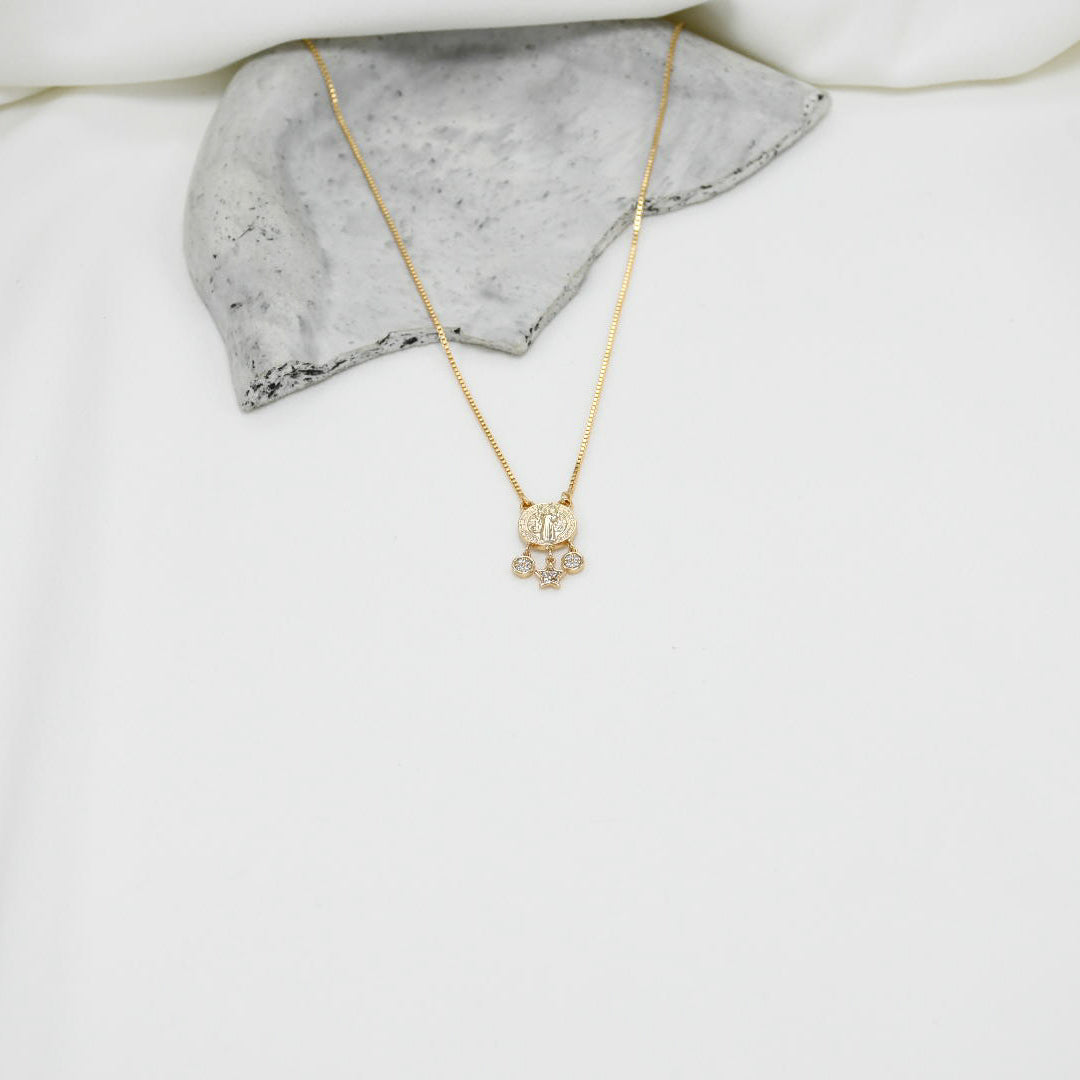 COLLAR ROSE GOLD JEANINE