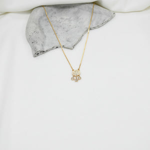 COLLAR ROSE GOLD JEANINE