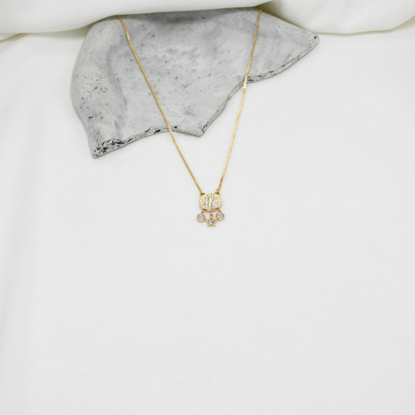 COLLAR ROSE GOLD JEANINE