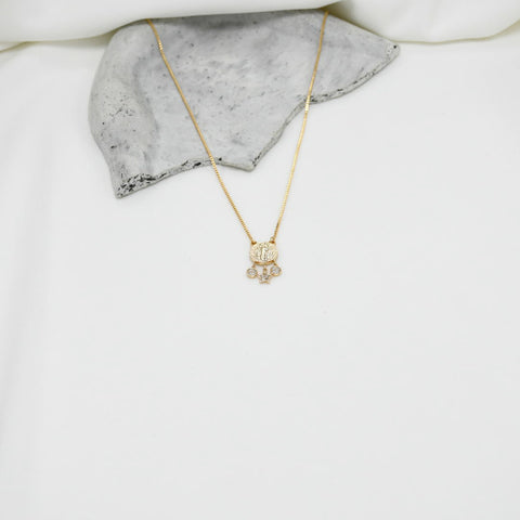 COLLAR ROSE GOLD JEANINE