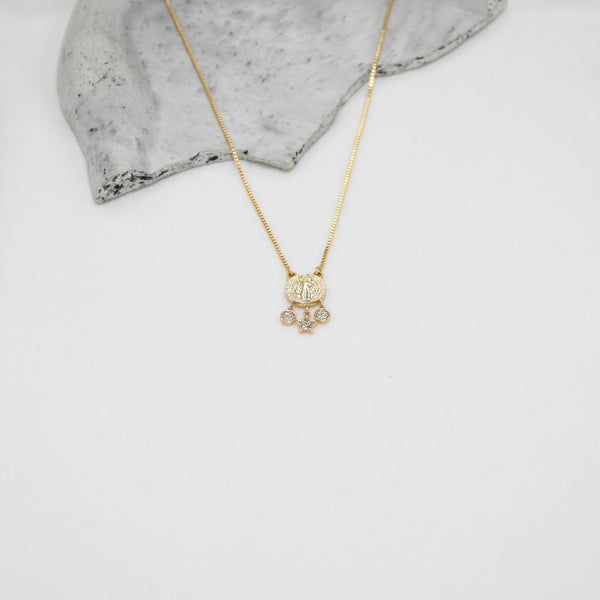 COLLAR ROSE GOLD JEANINE