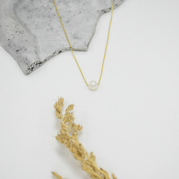 COLLAR GOLD PEARLGIRL