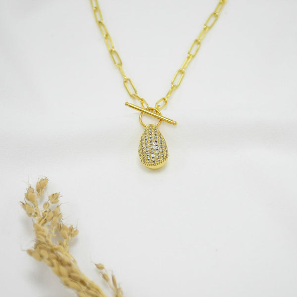 COLLAR GOLD GOTITA CHUNKY