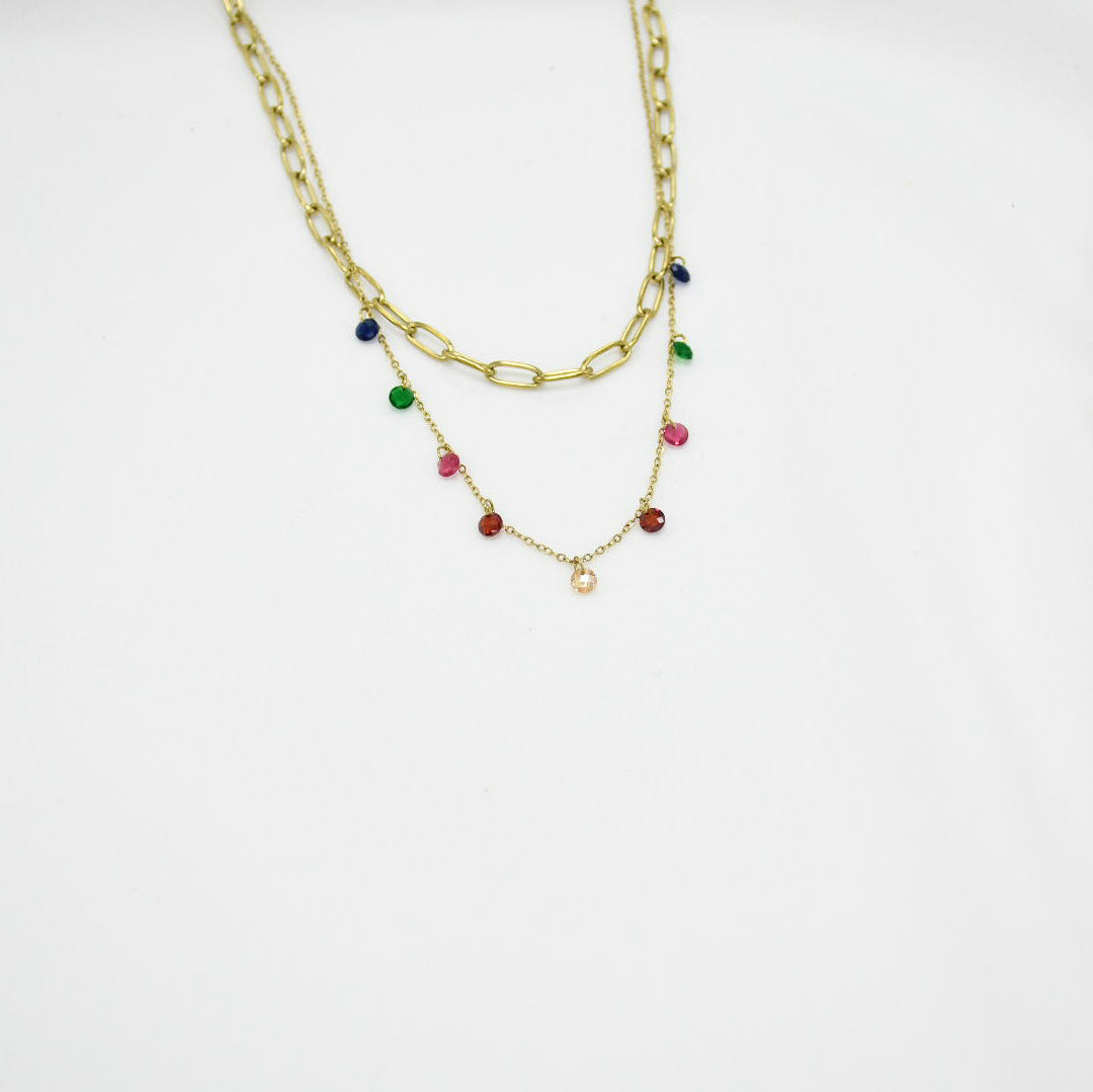 SET DE CADENAS *2 GOLD INES