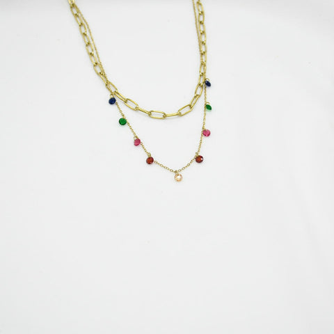 SET DE CADENAS *2 GOLD INES