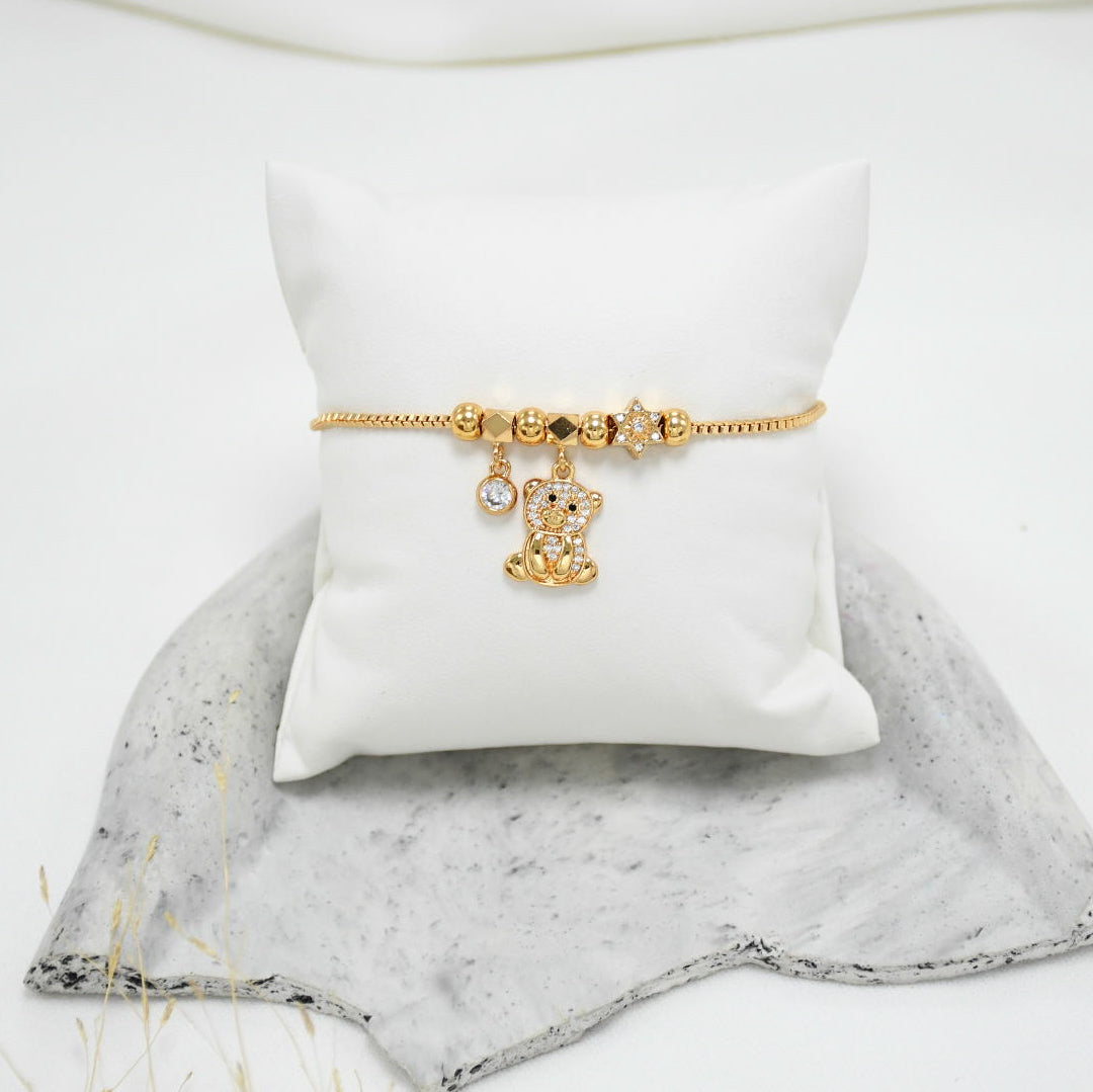 PULSERA GOLD MINI PANDORA ZARA