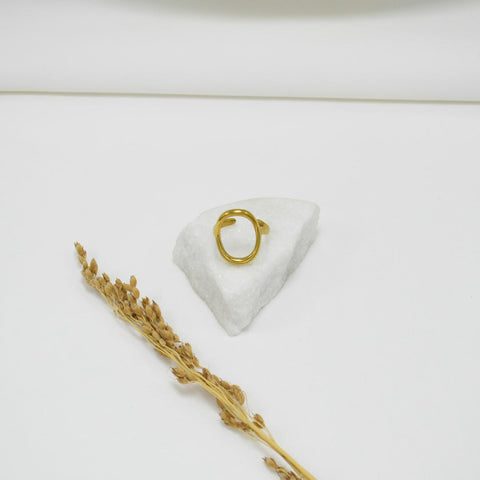 ANILLO GOLD CHUNKY DAMARIS