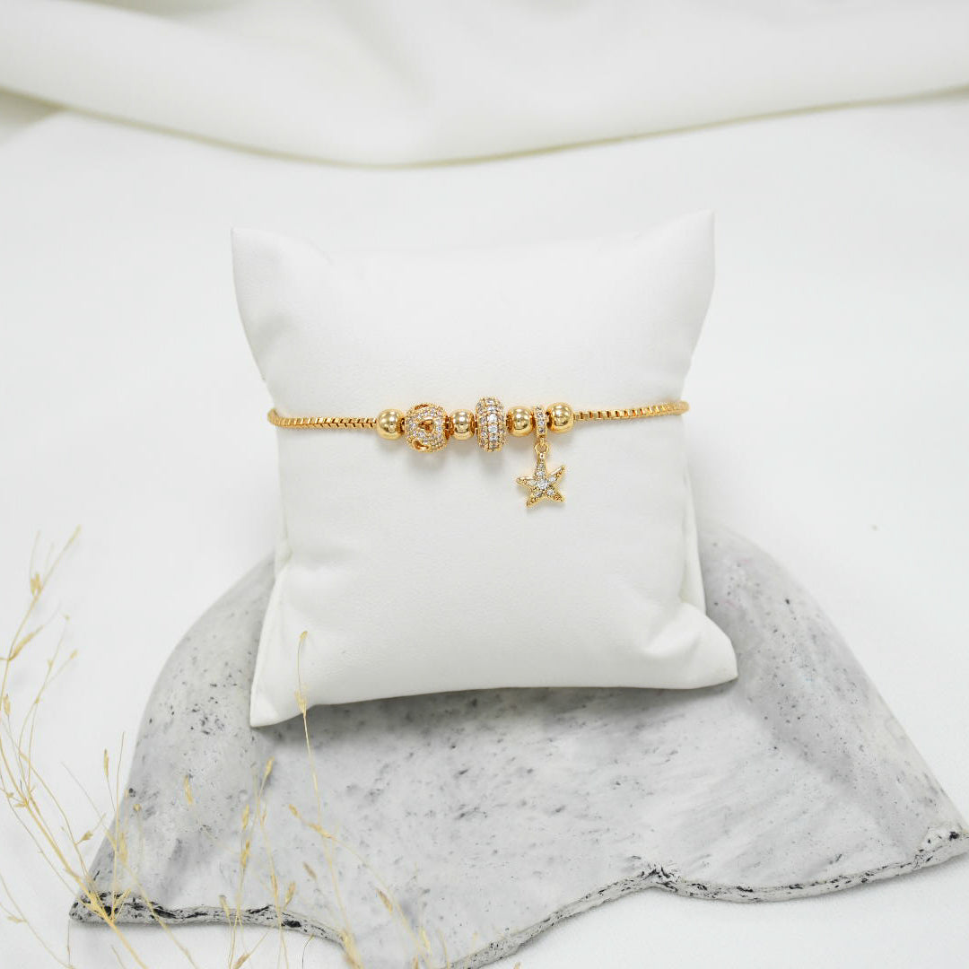 PULSERA GOLD MINI PANDORA SHECCID