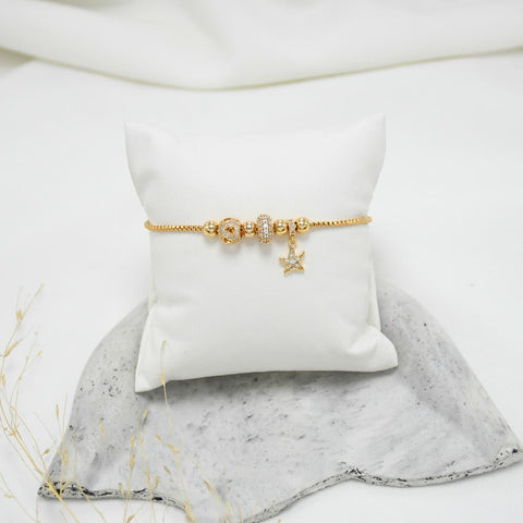 PULSERA GOLD MINI PANDORA SHECCID