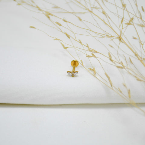 PIERCING DE TITANIO GOLD ERIKA
