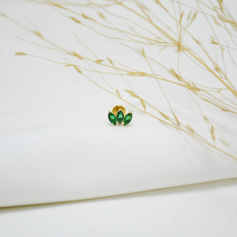 PIERCING DE TITANIO GOLD AMIRA