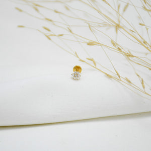PIERCING DE TITANIO GOLD GABRIELA