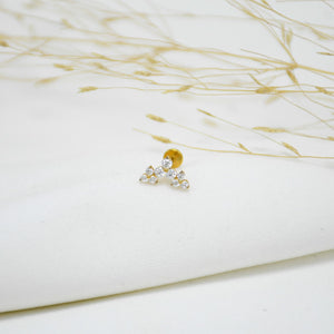 PIERCING DE TITANIO GOLD MAITE