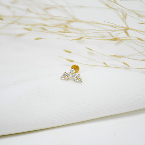 PIERCING DE TITANIO GOLD MAITE
