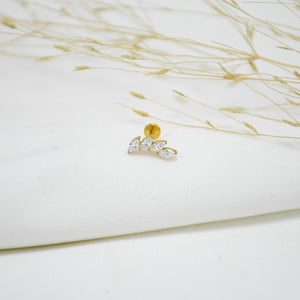 PIERCING DE TITANIO GOLD NEFASIS
