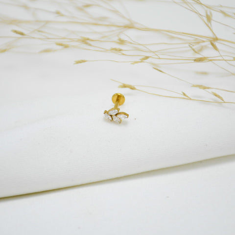 PIERCING DE TITANIO GOLD TARSILA