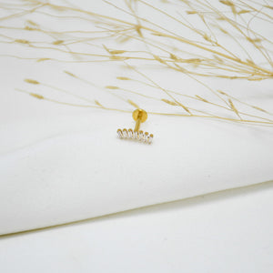 PIERCING DE TITANIO GOLD NOA