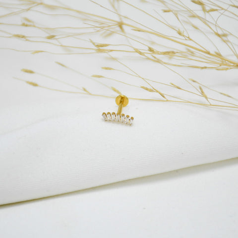 PIERCING DE TITANIO GOLD NOA