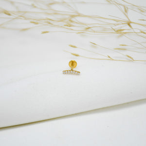 PIERCING DE TITANIO GOLD DARRY