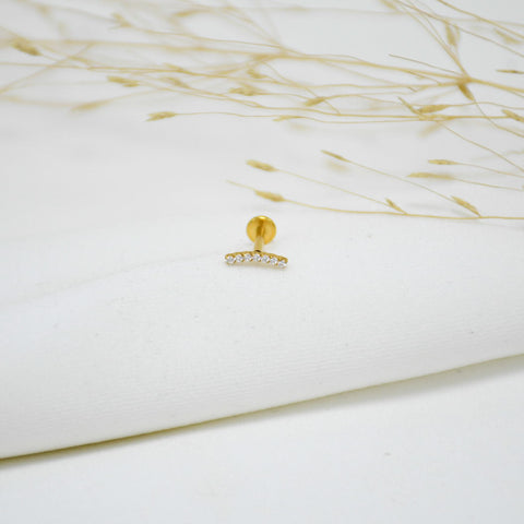 PIERCING DE TITANIO GOLD DARRY