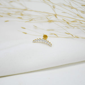 PIERCING DE TITANIO GOLD SARA