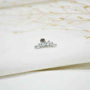 PIERCING DE TITANIO SILVER LILIANA