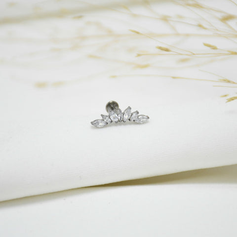 PIERCING DE TITANIO SILVER LILIANA