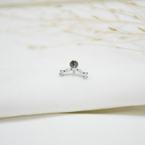 PIERCING DE TITANIO SILVER SALMA