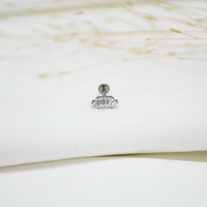 PIERCING DE TITANIO SILVER YULISSA