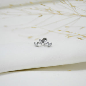 PIERCING DE TITANIO SILVER SERENA