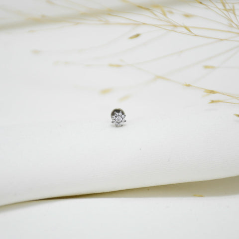 PIERCING DE TITANIO SILVER DESIRE