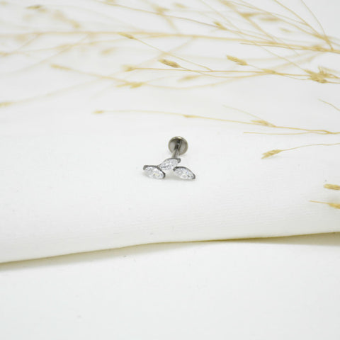 PIERCING DE TITANIO SILVER ARIA