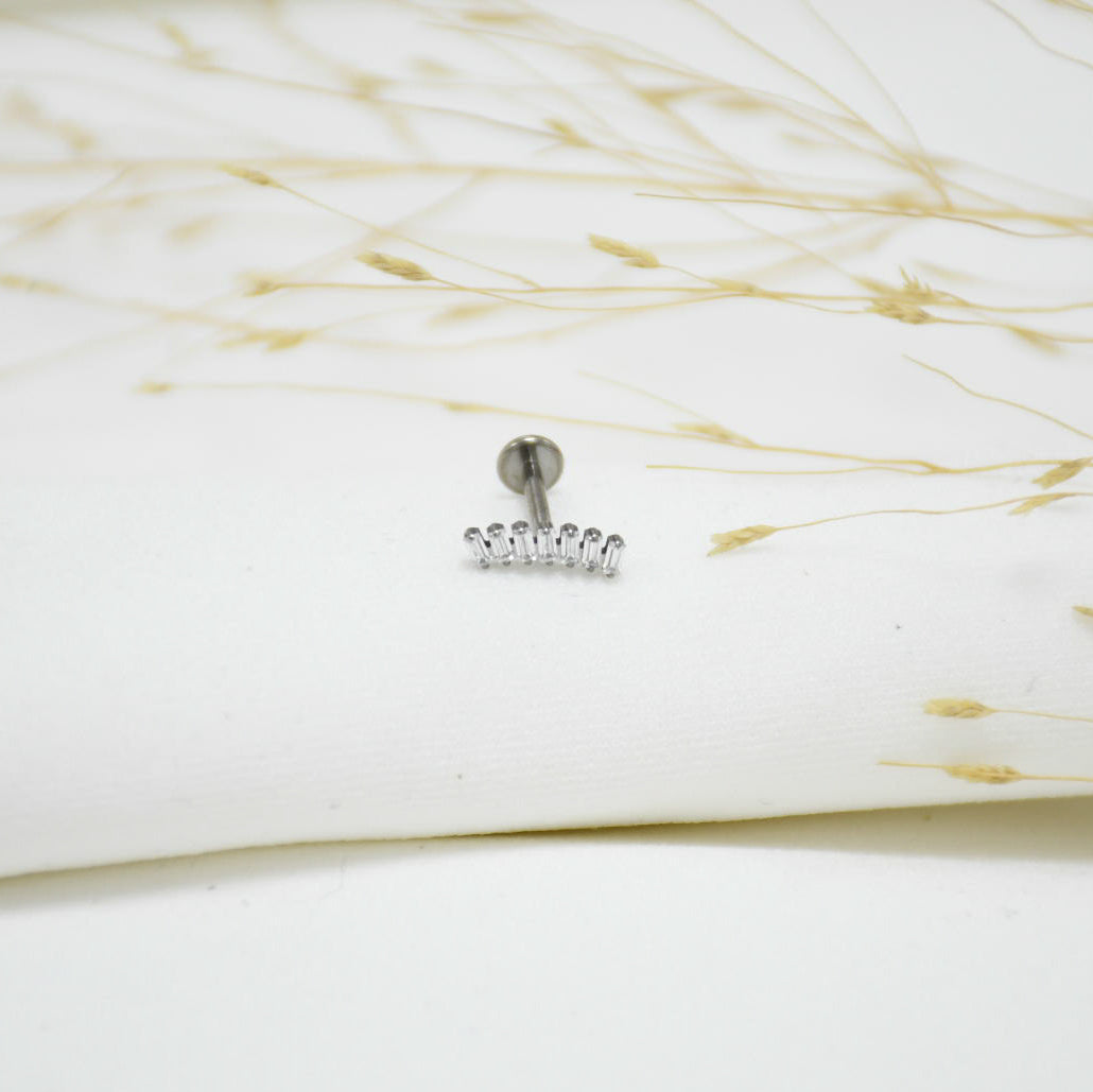 PIERCING DE TITANIO SILVER LORENA