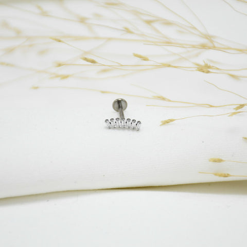 PIERCING DE TITANIO SILVER LORENA