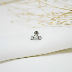 PIERCING DE TITANIO SILVER AURA