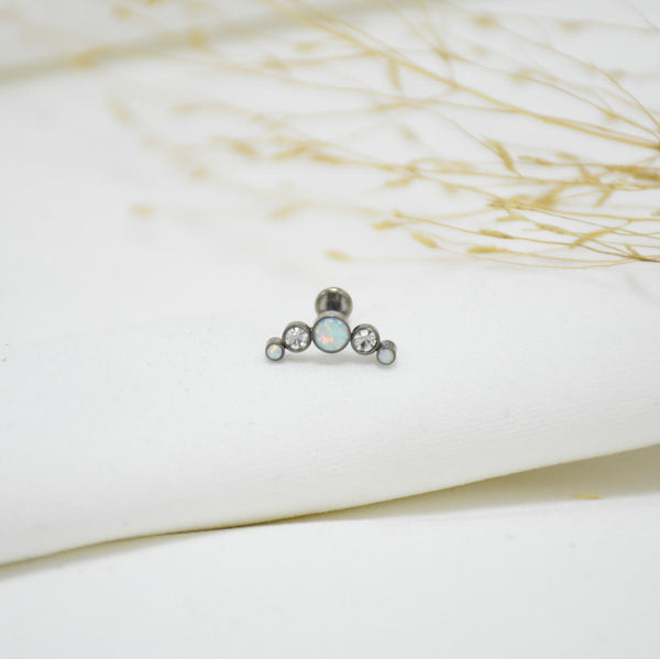 PIERCING DE TITANIO SILVER ANDREA